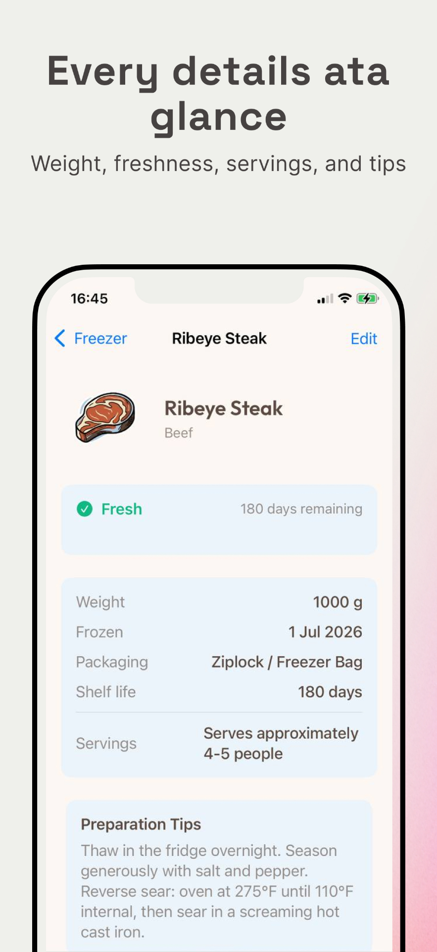 MeatVault screenshot 3