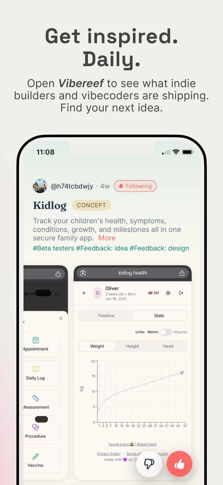 Vibereef screenshot 1